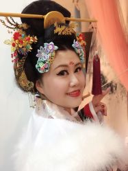 -后宫·古装汉服京剧儿童亲子全家福摄影