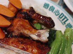 鸡肶双拼饭-大头力茶餐厅(花都融创茂店)