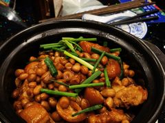 花生焖猪尾-丰食农家乐