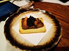 鲟鱼籽鹅肝海胆吐司-渡鲑亭(东二环泰禾广场店)