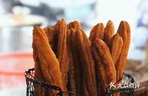 Scallion Oil Cake with Fried Dough Stick