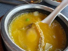 鸡头米窝烧鲍鱼-三利音·东方司宴(外滩店)