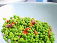 虾仁火腿小青豆-野蔓果·山野菜(西湖景区·龙井茶田店)