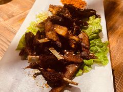 手撕羊排-老头儿油爆虾(胜利河美食街店)