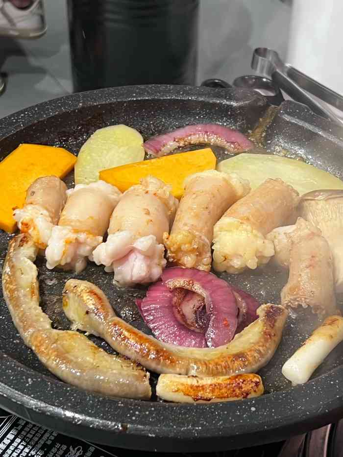 韩牛名家·烤牛肠-"这次跟朋友一起去,我们仨是韩国留学时候的.