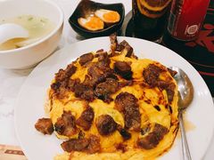 滑蛋牛叉烧饭-有章牛杂(石厦店)