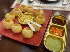 网红脆球饼-食彩美印度特色美食餐厅·印度料理