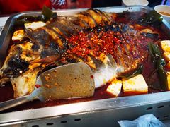 油泼香辣清江鱼-鱼酷活鱼烤鱼(信息城店)