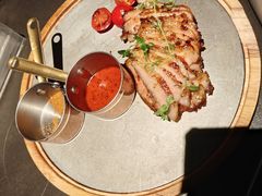 炭烤猪颈肉-小大董·烤鸭(西单大悦城店)