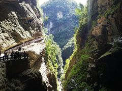 -龙水峡地缝景区