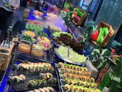 自助取餐区-非烤勿扰韩料自助烤肉(松山湖万科店)