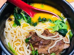 香草番茄汤.猪软骨面-和府捞面(东直门银座店)