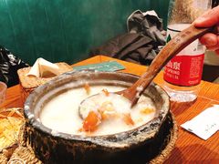 干贝虾蟹粥-南拳十三姨·潮汕砂锅粥(世纪金源店)