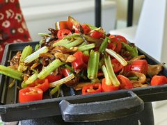 干锅什锦野山菌-苏梦江南·淮扬菜(夫子庙店)