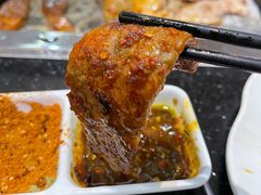 生菜包肉-汉丽轩韩式自助烤肉十二年(SM广场店)