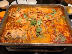 特色烤鲈鱼-蓝海大饭店·渔歌舫(黄岛店)