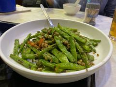 榄菜肉末四季豆-坤记煲仔小菜(西环店)