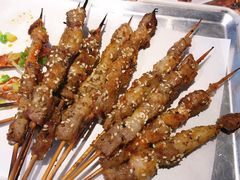 烤羔羊肉串-木屋烧烤(西城天桥店)