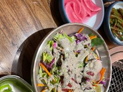 -明洞阿姨·韩式酱蟹烤肉·创意料理(三元桥店)