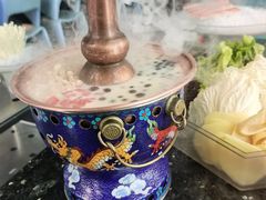 奶茶爆珠火锅冰粉-王家渡火锅店(棕榈泉店)