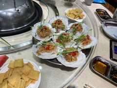 扇贝-船梆煮•蒸汽海鲜·炉火烤肉(五四广场店)