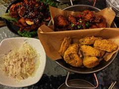 炸鸡翅一半一半-富乐满韩国正宗炸鸡韩国料理(虹泉路店)