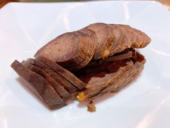 冷盘猪肝-三台山庄中餐厅