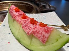 网纹瓜和牛-铭牛烧肉·和牛海鲜自助(高新月牙湖店)