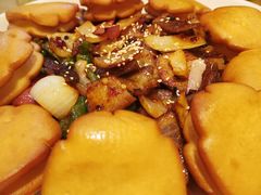 回锅肉夹馍-华顺土菜馆(洪岗路店)