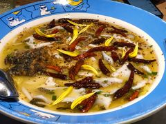 无骨酸菜鱼双人豪华餐-鱼库·不仅是一家烤鱼店(车公庙店)