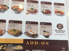 菜单-Old Town White Coffee(gateway@klia2)