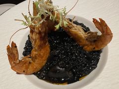 墨鱼汁海鲜烩饭-LUMOS卢莫斯融合料理餐厅