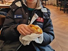-小红车炸蛋葱油饼
