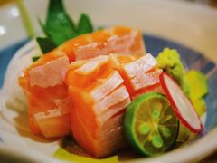 三文鱼刺身-隐泉京望日式料理(太和广场店)
