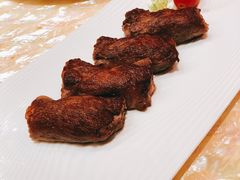 日本A5和牛西洋菜卷-8餐厅(新葡京酒店)