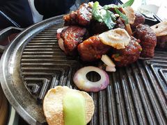 青芥香蒜牛柳粒-唐廊烤鸭店(工体店)