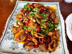 干煸肥肠头-江油刘留肥肠(绵阳店)