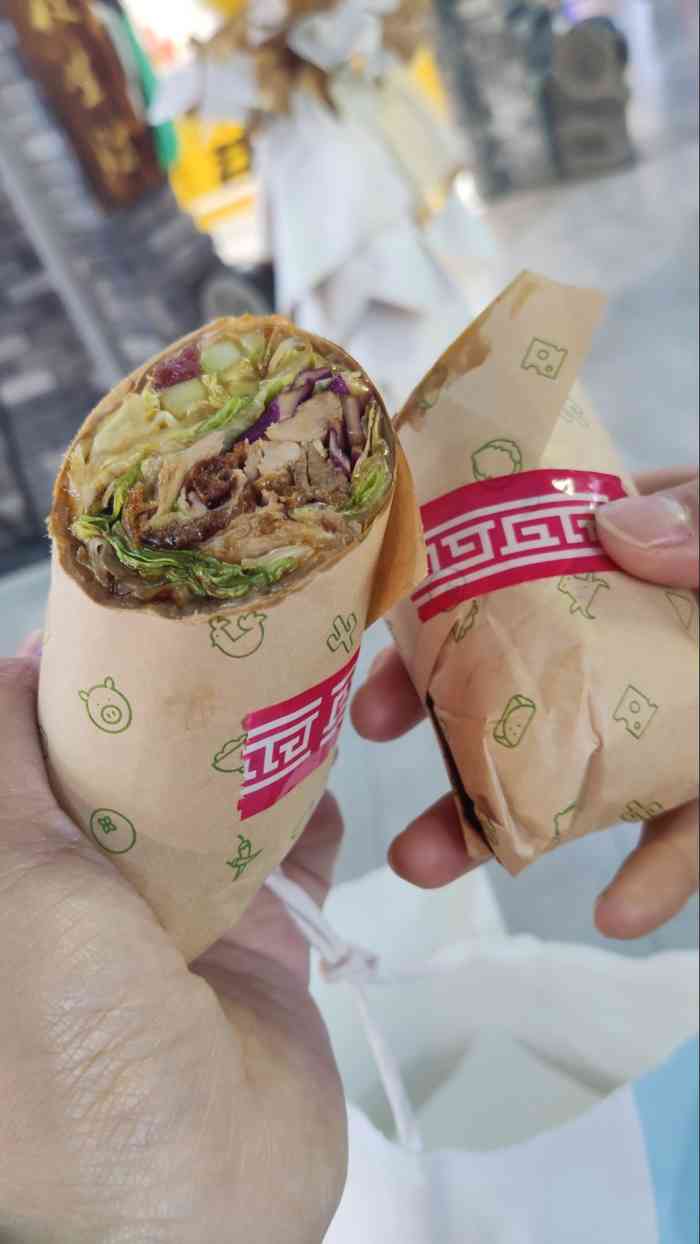 特派卷老北京烤鸭卷·烤鸭饭-"对于一个人想要吃烤鸭的时候,来一个