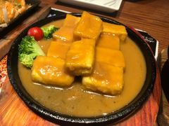 铁板鲍汁豆腐-峨嵋小镇·川菜(正定朗华店)