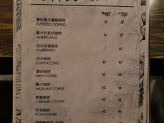 菜单-layback cafe & bar