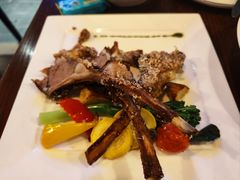香料面包碎烤羊排-斯比特花园西餐厅(东方商厦店)
