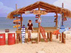 -北戴河碧螺塔海上酒吧公园