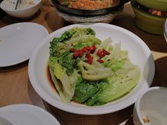 豉汁生菜-费大厨辣椒炒肉(万家丽一店)