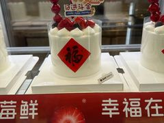 -喜莲娜动物奶油生日蛋糕(箭盘店)