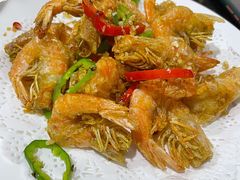 椒盐炒虾-一哥美食(总店)