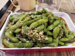 凉拌毛豆-特色酱椒鱼私房菜(黄鹤楼店)