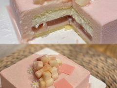 【桃之夭夭】蜜桃乌龙慕斯蛋糕-壹点壹客·生日蛋糕(南山店)