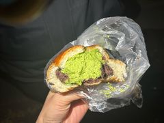 抹茶豆馅面包-烘焙町面包店(西四店)