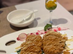荔茸香酥排-若蘭慈·无国界素食料理(欢乐海岸店)