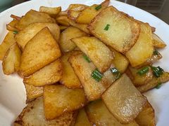 小葱农家土豆-芦茨金富饭庄·25年老字号·专做稻草鸡